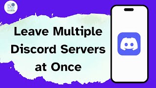 How to Leave Multiple Discord Servers at Once [upl. by Corvese645]