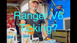 Changing the Rangers Oil V6 Ticking amp an Interview with Previous Owner [upl. by Senalda]