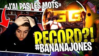 World record de MICHOU  sur mon Deathrun BananaJones sur Fortnite Créatif [upl. by Tristan]