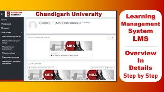 LMS Chandigarh University  LMS Portal Chandigarh University  CU IDOL [upl. by Glennis]