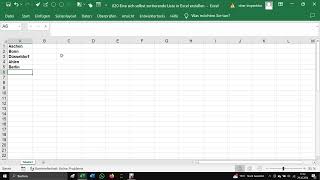 020 Eine sich selbst sortierende Liste in Excel erstellen [upl. by Janos394]