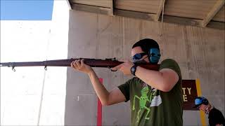 Shooting  Persian Infantry Mauser Rifle [upl. by Leveridge]