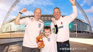 Wembley Stadium Tour Feb 2024 [upl. by Ytteb]