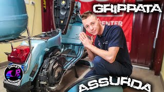 GRIPPATA da NUOVA VESPA PX con 1500km e grippatura ASSURDA [upl. by Amabel980]