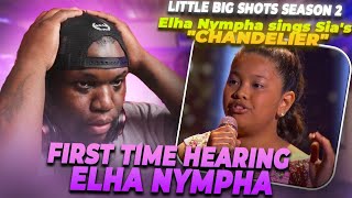 Elha Nympha sings Sias quotChandelierquot  Little Big Shots Season 2  Reaction [upl. by Ardnaik]