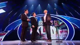 Christopher Stone With judges comments  Britains Got Talent Semifinal 3 [upl. by Nilatak]