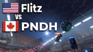 Flitz vs PNDH  1v1 Rocket League Showmatch [upl. by Ppilihp129]