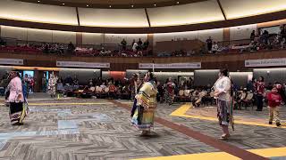 Shakopee Winter Wacipi teen girls traditional 2nd song MNX [upl. by Valencia]