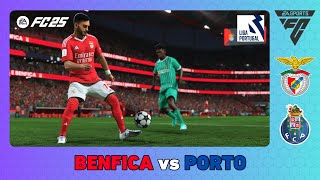 BENFICA vs PORTO  Liga Portugal 202425  EA SPORTS FC 25 [upl. by Sucramaj]