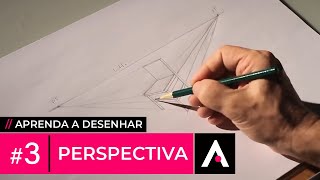 Como Desenhar Perspectiva  Aprenda a Desenhar 3 [upl. by Lough]