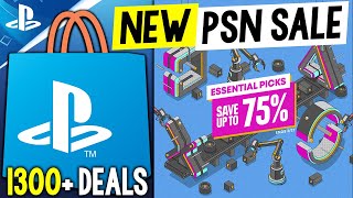 MASSIVE NEW PSN SALE PSN ESSENTIAL PICKS SALE 1300 Deals NEW PlayStation Game Deals 2024 [upl. by Routh889]