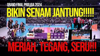 GRAND FINAL PROLIGA 2024 JAKARTA BIN VS JAKARTA ELECTRIC PLN [upl. by Innob722]