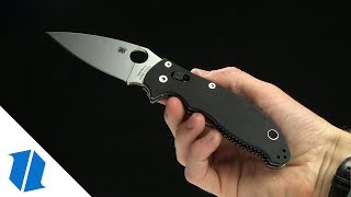 Spyderco Manix 2 Folding Knife Overview [upl. by Frodin]