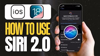 How To Use Siri in iPhone iOS 18 AI Siri 20 New amp Old [upl. by Crudden]