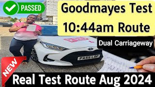 Goodmayes Real Driving Test Route 1044am New [upl. by Ellehcear949]