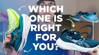 ASICS Novablast 4 vs Nimbus 26 vs Cumulus 26 Comparison [upl. by Naz]