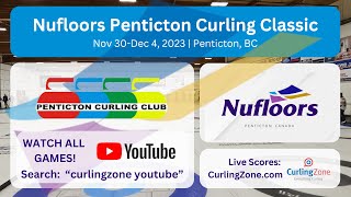 Catlin Schneider vs Glenn Howard  Draw 3  Nufloors Penticton Curling Classic [upl. by Eclud]