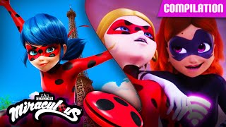 MIRACULOUS  🐞 Compilation 1 🐾 FULL EPISODES ▶️ Stormy Weather  Lady Wifi  Princess Fragrance [upl. by Christian]