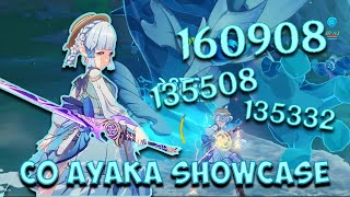 What an AR60 Ayaka looks like  C0 Ayaka Showcase [upl. by Ahseral]