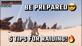 5 Tips For Raiding For New Players  Conan Exiles [upl. by Aivle439]