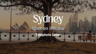 Sydney Australia  Retro Cinematic 4k  SANDMARC Telephoto 58mm [upl. by Gayel]