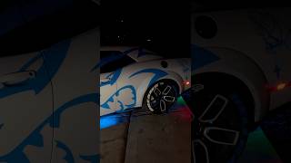 Glow in the Dark Brake Callipers calliperwrap carwrap reflective hellcat tirestickers [upl. by Crispas728]