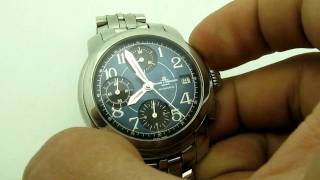 GENUINE BAUME MERCIER CAPELAND AUTOMATIC CHRONOGRAPH [upl. by Oiredised]