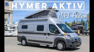 2019 Hymer Aktiv 10 Loft Class B Camper Van [upl. by Glass844]