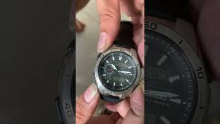 Chỉnh giờ casio wva m650 pin năng lượng [upl. by Ahteral417]