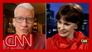 Anderson Cooper reacts to decadesold CNN clip of his mother [upl. by Eerb]