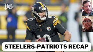 NFL Week 14 Steelers vs Patriots reaction recap highlights and analysis [upl. by Novrej]