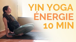 Yin Yoga pour ÉNERGIE  10 minutes corps entier pour débutants [upl. by Silrak]