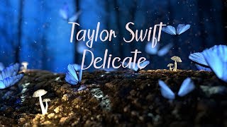 Taylor Swift  Delicate Español Ingles Subtitulada Lyrics [upl. by Amehsyt754]