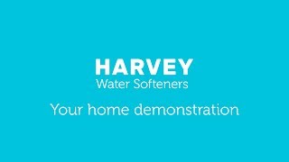 Harvey Water Softeners  Your home demonstration [upl. by Erdman]