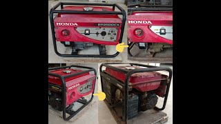 Honda EP2500 CXS  Gasoline Generator Restoration from Scrap to Perfect Generator generator genset [upl. by Indira437]