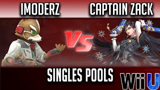 SBR3 SINGLES POOLS  iModerz Fox vs Captain Zack Bayonetta [upl. by Wettam]