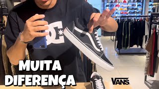 DIFERENÇA ENTRE VANS OLD SKOOL E SKATE OLD SKOOL [upl. by Anomas]