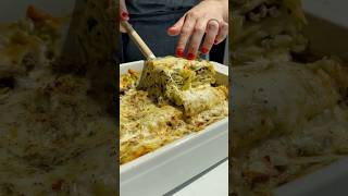 Homemade Pesto Lasagna recipe summerfoodie easyrecipe dinnerrecipe [upl. by Joachima]