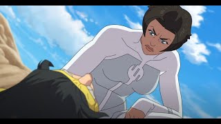 Invincible 02x07 Invincible vs Anissa fight scene  Invincible Season 2 Episode 6 [upl. by Farman509]