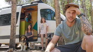 3 People amp 3 Dogs in a Van  Climbing Colorado’s Highest Mountain [upl. by Aikkin]