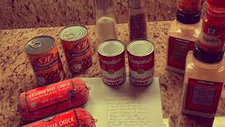 Easy Chili Recipe made with Campbell’s Tomato Soup [upl. by Dnalyaw]