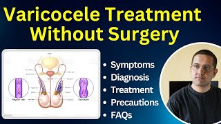 Varicocele  Symptoms Diagnostic Best Treatment FAQ  Dr Gaurav Gangwani IR [upl. by Alleusnoc]