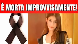 È MORTA IMPROVVISAMENTE A 14 ANNI  ITALIA INTERA SOTTO SHOCK [upl. by Midan]