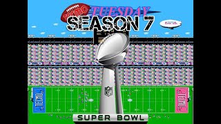 Tecmo Super Bowl 2017 ROM Super Bowl Tecmo Tuesday  Season 7 Episode 20 [upl. by Arbed]