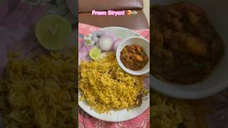 Prawns 🍤 biryani recipe prawns prawnbiryanirecipe like asharaz cooking minivlog ytshorts [upl. by Ewan491]