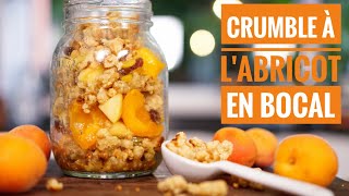 Super Crumble abricot SANS four une recette facile et top [upl. by Bastien939]