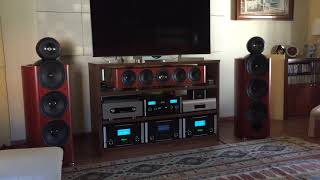 KEF 2072 McIntosh C2300 McIntosh MC501 Linn Klimax DS amp Vivaldi [upl. by Ellener]