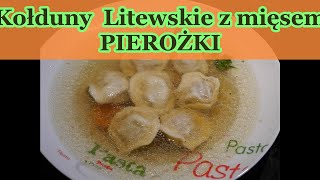 KOŁDUNY LITEWSKIE PYSZNE pierogi z surowegomięsaKOLDUNY JAK ZROBIĆ IDEALNE CIASTOnr314🧡💥 [upl. by Seabrooke]