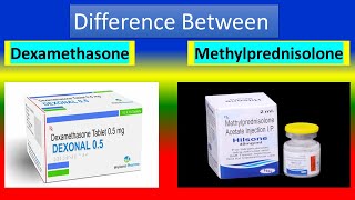 Difference Between Dexamethasone and Methylprednisolone [upl. by Holly-Anne]