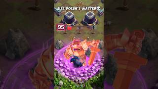 King vs MOMMA PEKKA  Clash Of Clans  shorts [upl. by Nivart]